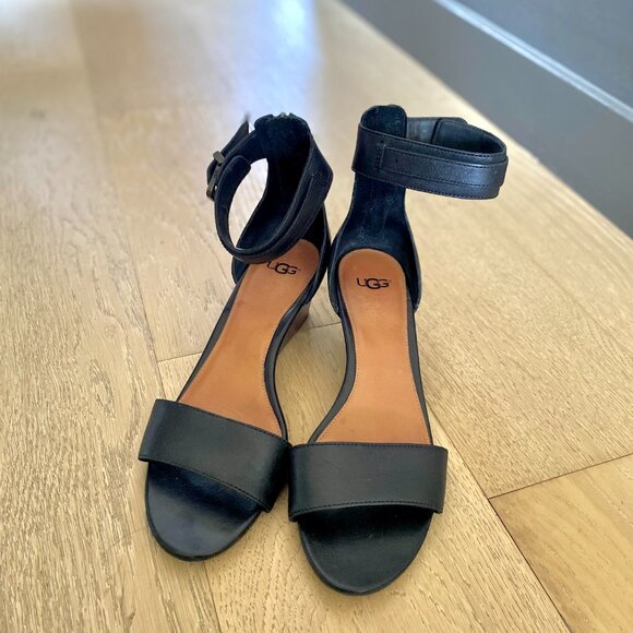 Ugg Char Wedge Sandals - Picture 4 of 12